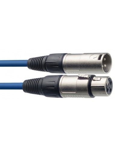 Microphone cable, XLR/XLR (m/f), 10 m...