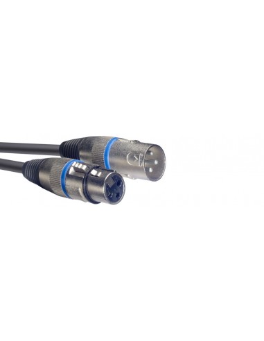 Microphone cable, XLR/XLR (m/f), 3 m...