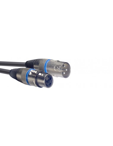 Microphone cable, XLR/XLR (m/f), 10 m...