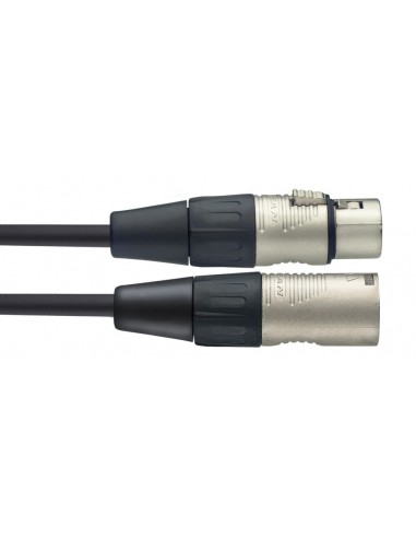 Microphone cable, XLR/XLR (m/f), 10 m...