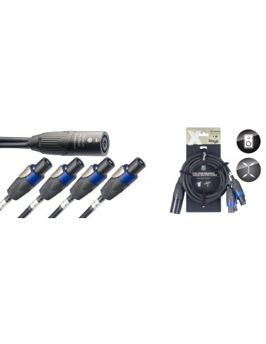 21711X-Series SpeakON Splitter -...
