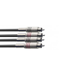 Twin cable, RCA/RCA (m/m),...