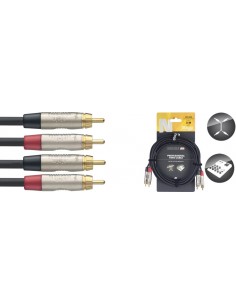 Twin cable, RCA/RCA (m/m),...