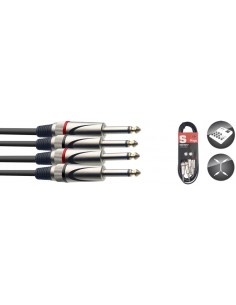 Twin cable, jack/jack...