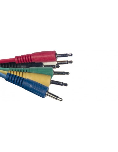 Patch cable, 6 x mini jack/mini jack...