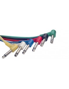 Mono patch cable, 6 x...