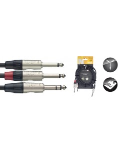 N series Y-cable, jack/jack...