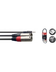 Y cable, mini jack/XLR...