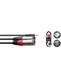 Y cable, mini jack/XLR...