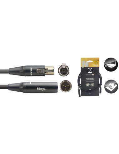 N-Series Audio Cable - Mini 4pin XLR...