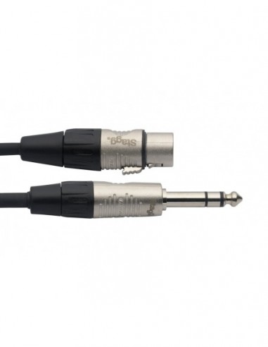 N series audio cable, jack/XLR (m/f),...