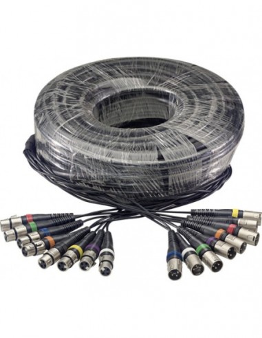 30 m/100 ft. Multicore Cable - 8 x f....