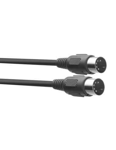 MIDI cable, DIN/DIN (m/m), 2 m (6'),...