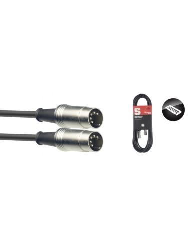 MIDI cable, DIN/DIN (m/m), 3 m (10'),...