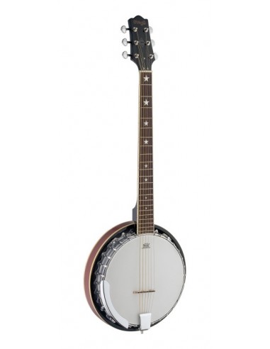 6-string Deluxe Bluegrass Banjo with...