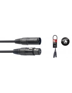 DMX cable, XLR/XLR (m/f),...