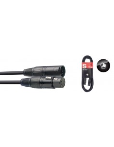 DMX cable, XLR/XLR (m/f) (5...