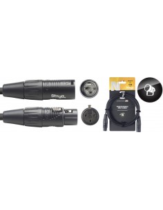 DMX cable, XLR/XLR (m/f) (3...