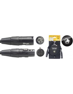 DMX cable, XLR/XLR (m/f) (3...