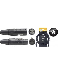 DMX cable, XLR/XLR (m/f) (3...