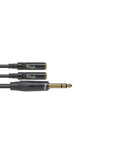N series adapter Y cable, jack/mini...