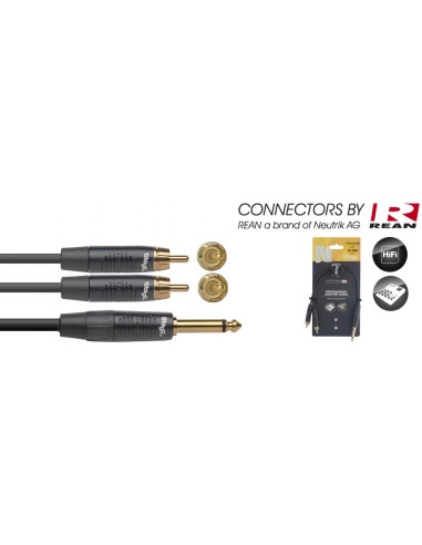 N-Series Y-Adapter Cable - Mono Phone...