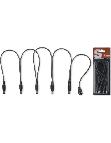 Power cable for 5 effects pedals,...