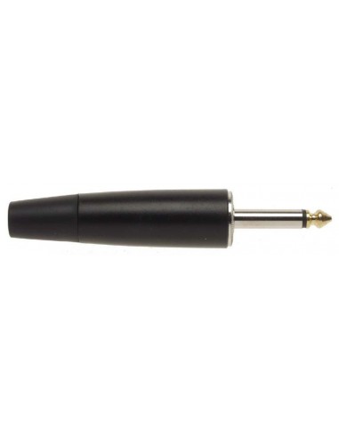 Gold-tipped plug for speaker cable