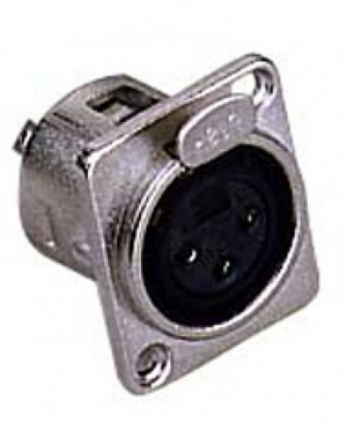 Female panelmount XLR socket