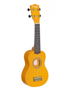 Soprano ukulele in black...