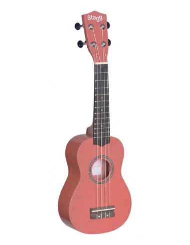 Soprano ukulele in black nylon gigbag