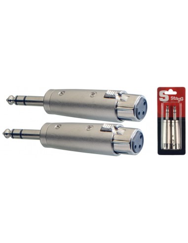 2 x Male stereo phone-plug/symetrical...