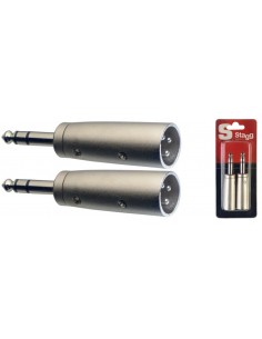 2x Male stereo...