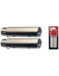2x Symetrical female XLR/...