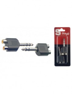2 x Double female RCA/male...
