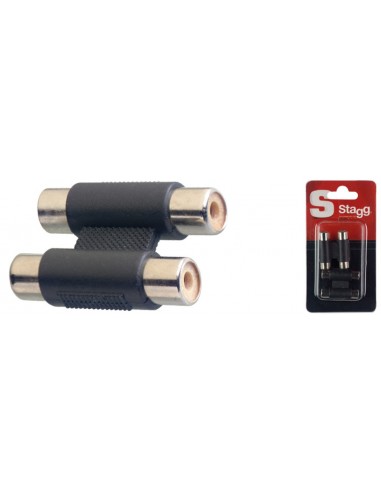 One-piece audio adaptor - Dual Fem....