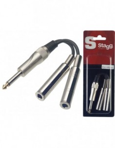 1 x Male mono phone plug/2x...
