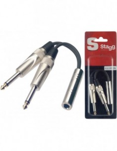 1 x female stereo jack/ 2 x...