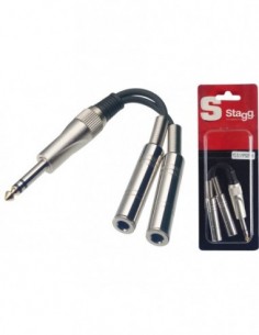 1 x Male stereo phone plug/...