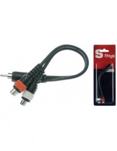 1 x male RCA plug/ 2 x...