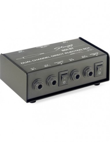 2-Channel, passive DI box with...