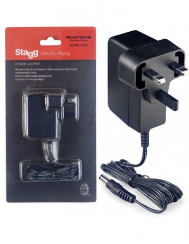 Reverse polarity 9-volt / 1 A AC...