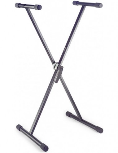 Demountable steel X-style keyboard stand