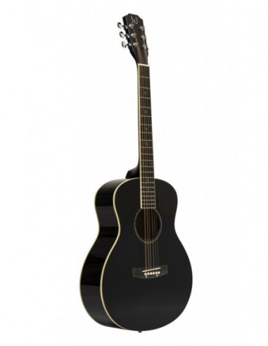Acoustic travel guitar with solid...