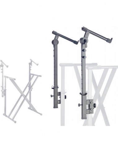 2 Steel extension brackets for...