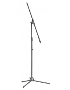 Microphone boom stand with...