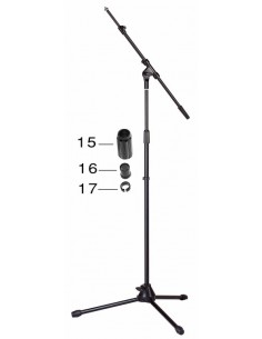 Telescopic microphone boom...