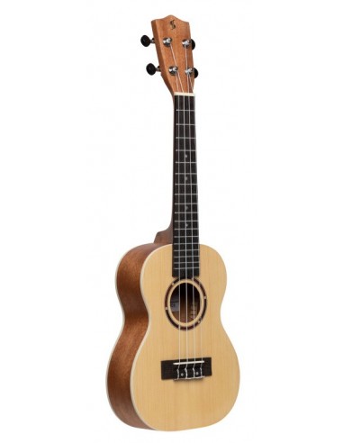 Traditional concert ukulele with...