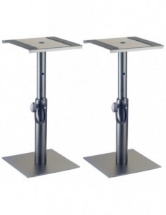 Two height-adjustable...