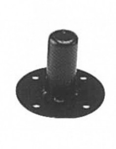 "Internal" metal flange...